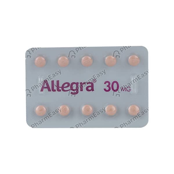 Allegra 30mg Tablet