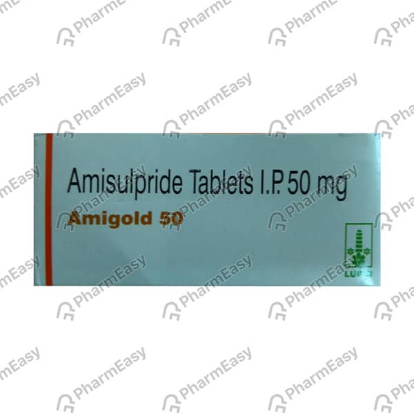 Amigold 50mg Strip Of 10 Tablets