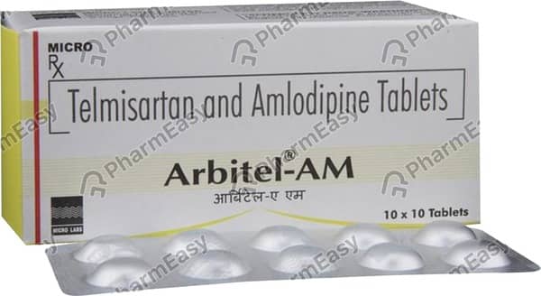 Arbitel Am Strip Of 10 Tablets