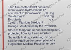 CIFRAN OZ STRIP OF 10 TABLETS