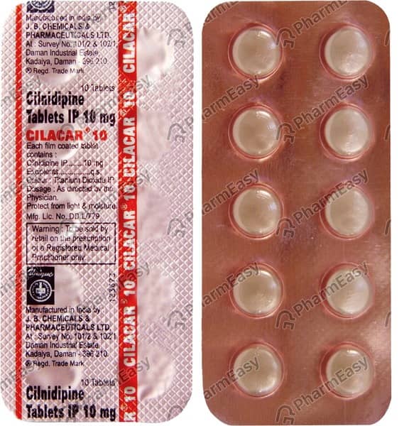 Cilacar 10 Tablet