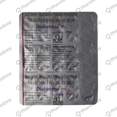 Diabetone Strip Of 15 Tablets
