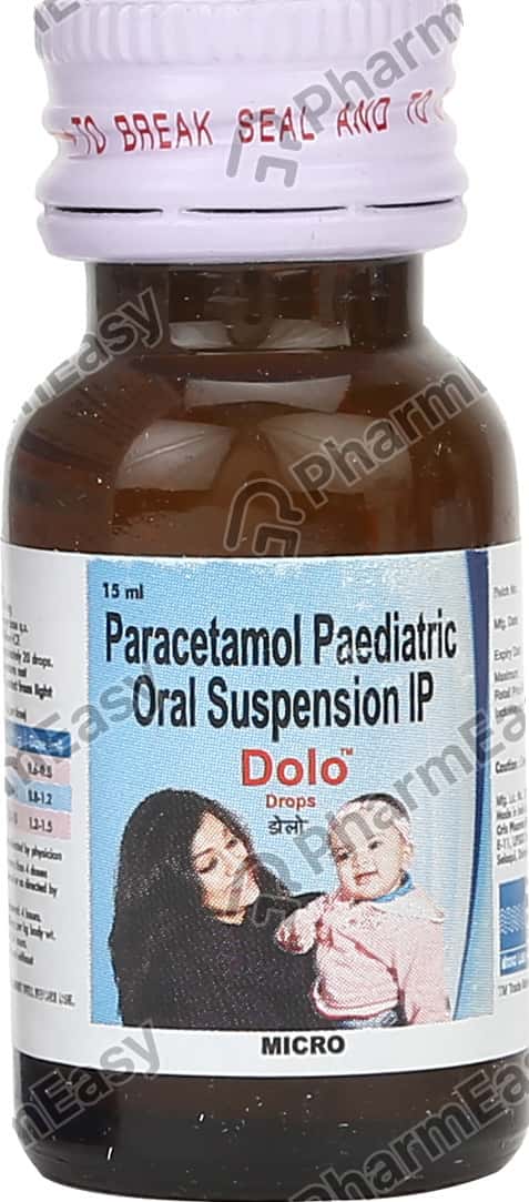 DOLO BOTTLE OF 15ML ORAL DROPS