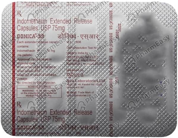 Donica Sr Strip Of 10 Capsules