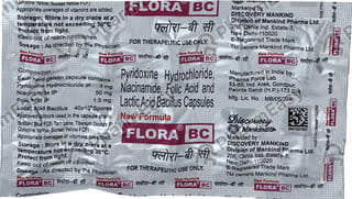 Flora Bc Strip Of 10 Capsules