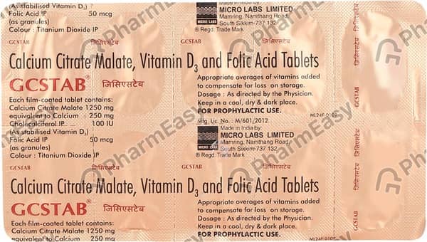 Gcstab Strip Of 10 Tablets