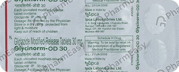 Glycinorm Od 30Mg Strip Of 10 Tablets