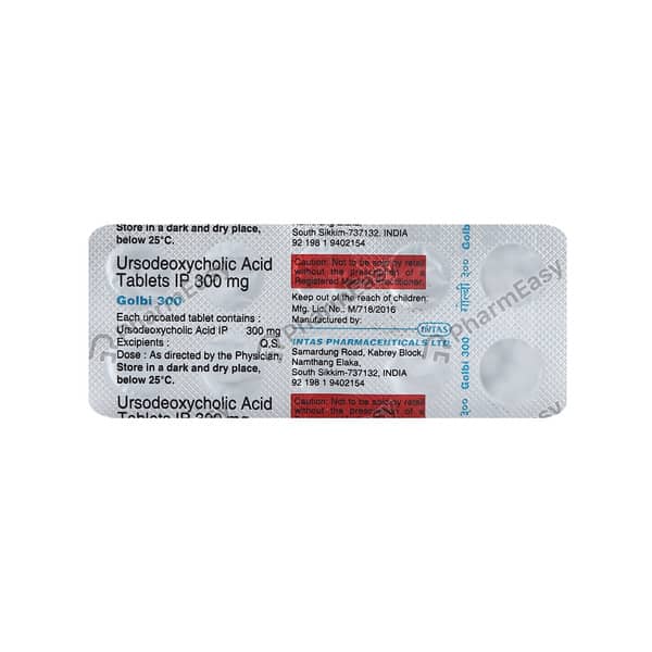Golbi 300mg Strip Of 10 Tablets