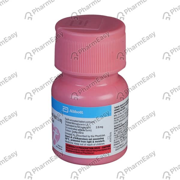 Gtn Sorbitrate Cr 2.6mg Strip Of 25 Tablets