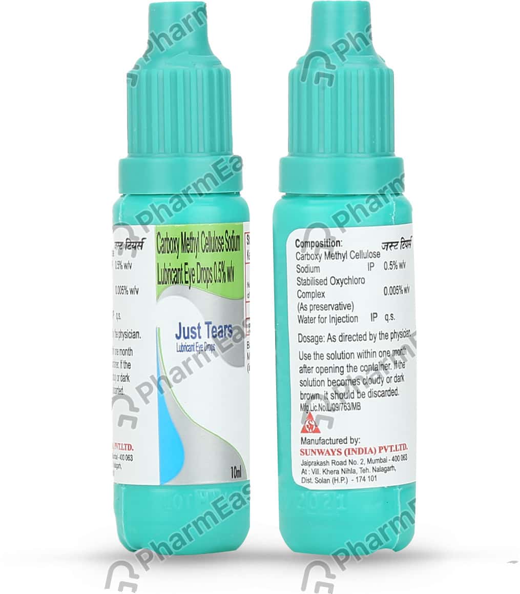 Just Tears 0.5 Eye Drop (10) Uses, Side Effects, Price & Dosage