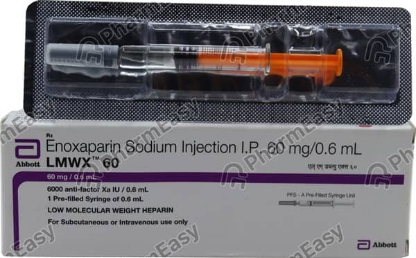 Lmwx 60mg Pre Filled Syringe Of 0.6ml Injection