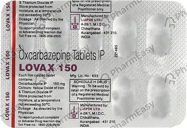 Lovax 150mg Strip Of 10 Tablets