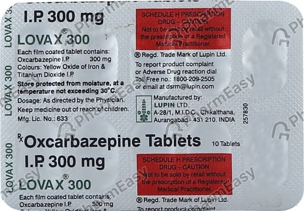 Lovax 300mg Strip Of 10 Tablets