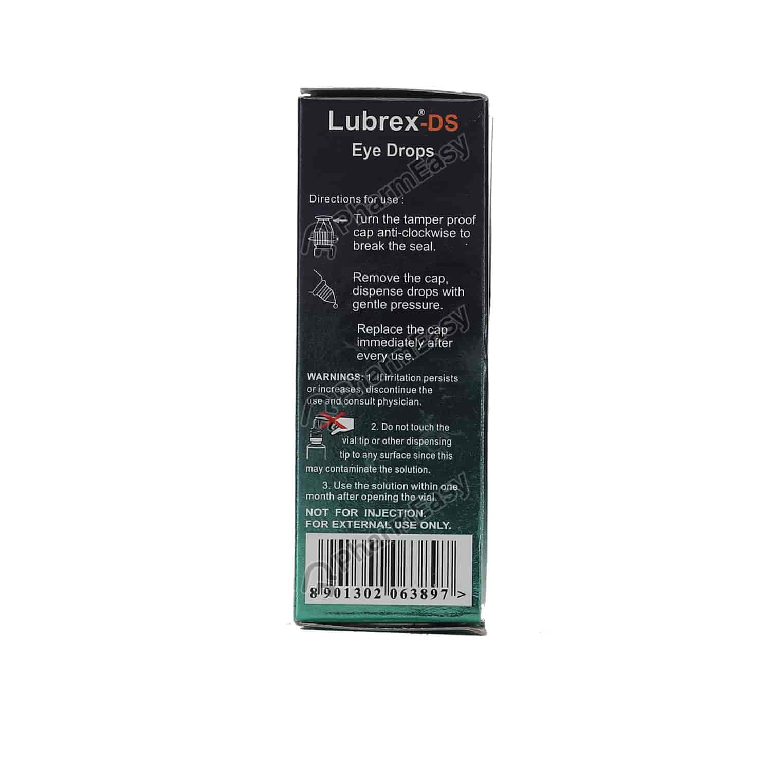 Buy Lubrex Ds 1% Eye Drops 10ml Online at Flat 18% OFF* | PharmEasy