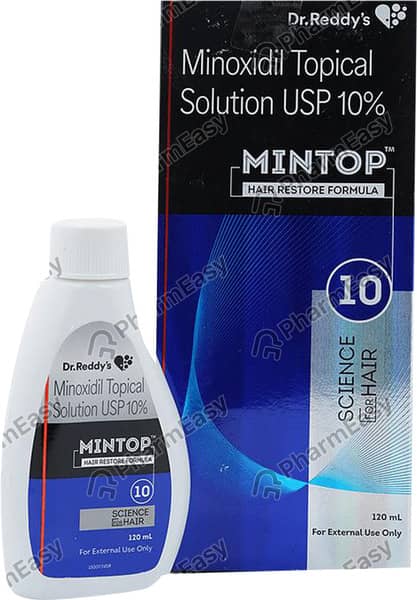 Mintop 10% Bottle Of 120ml Solution