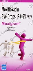 Moxigram 0.5% Bottle Of 5ml Eye Drops