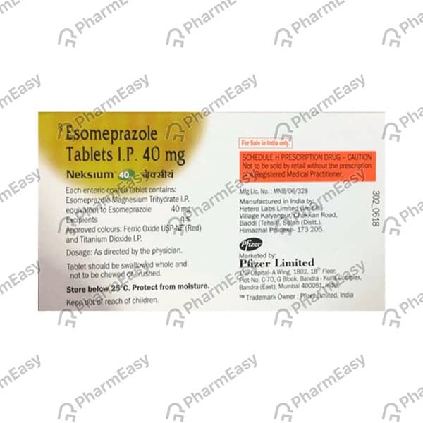Neksium 40mg Tablet