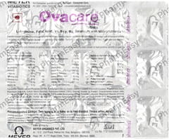 OVACARE STRIP OF 15 TABLETS
