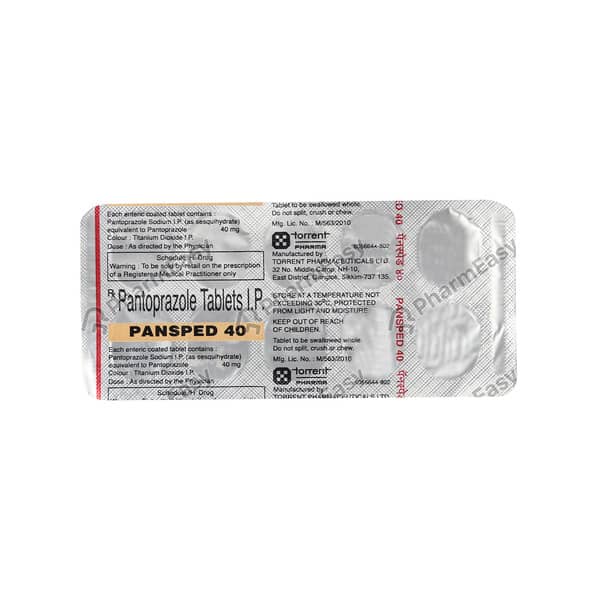 Pansped 40mg Tablet