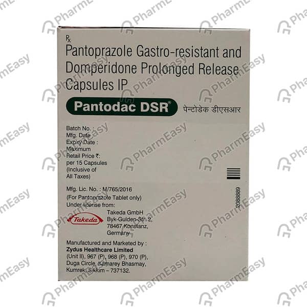 Pantodac Dsr Strip Of 10 Capsules