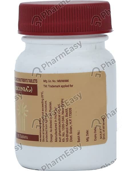 रिकोनिया एलपी की बोतल 15 टैबलेट्स