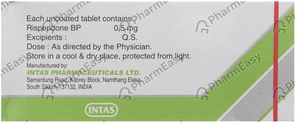 Risdone Mt 0.5mg Strip Of 10 Tablets