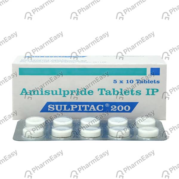Sulpitac 200mg Strip Of 10 Tablets