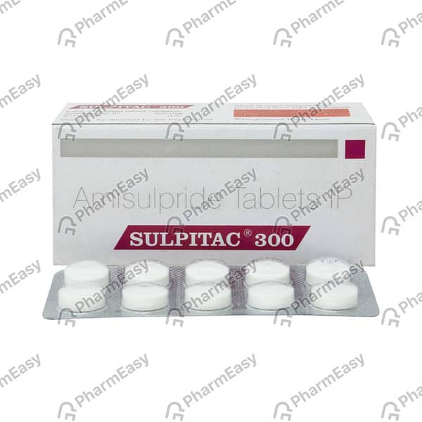 Sulpitac 300mg Strip Of 10 Tablets