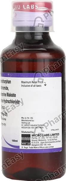 Ventryl D Bottle Of 100ml Syrup