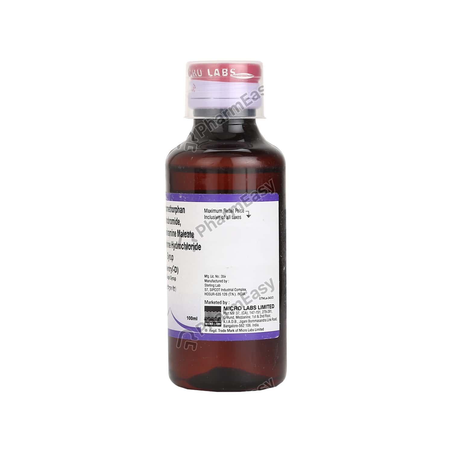 Ventryl D Syrup (100) Uses, Side Effects, Dosage, Composition & Price