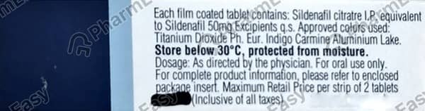 Viagra 50mg Strip Of 1 Tablet
