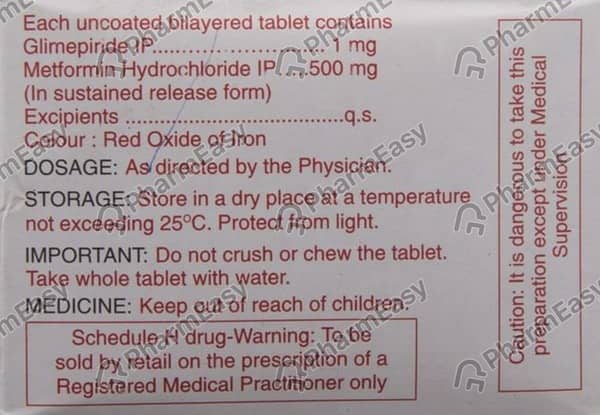 Ziglim M 1Mg Strip Of 10 Tablets