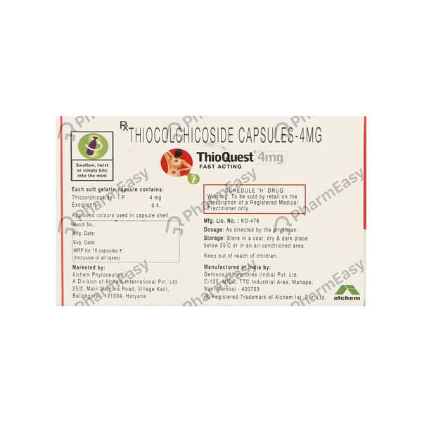 Thioquest 4mg Capsule