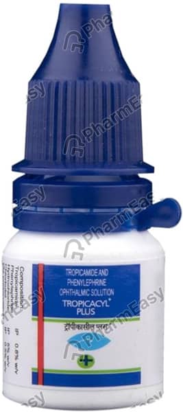 Tropicacyl Plus Eye Drops 3ml