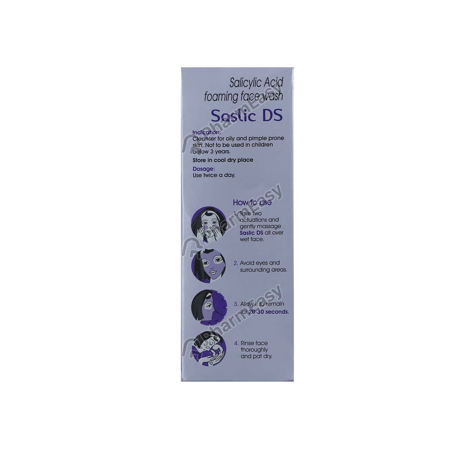 salicylic ds foaming face wash