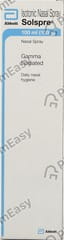 Solspre Bottle Of 100ml Nasal Spray