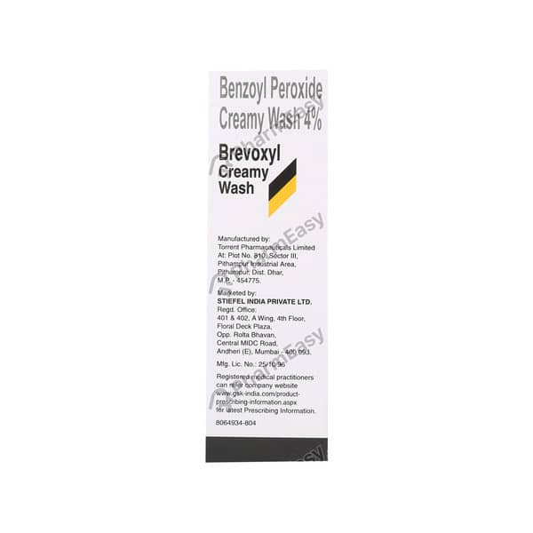 Brevoxyl 4% Creamy Face Wash 50gm