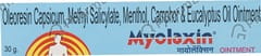 MYOLAXIN TUBE OF 30GM OINTMENT