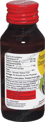 Nocold Plus Bottle Of 60ml Syrup
