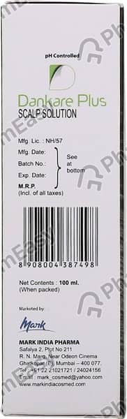 Dankare Plus Solution 100ml