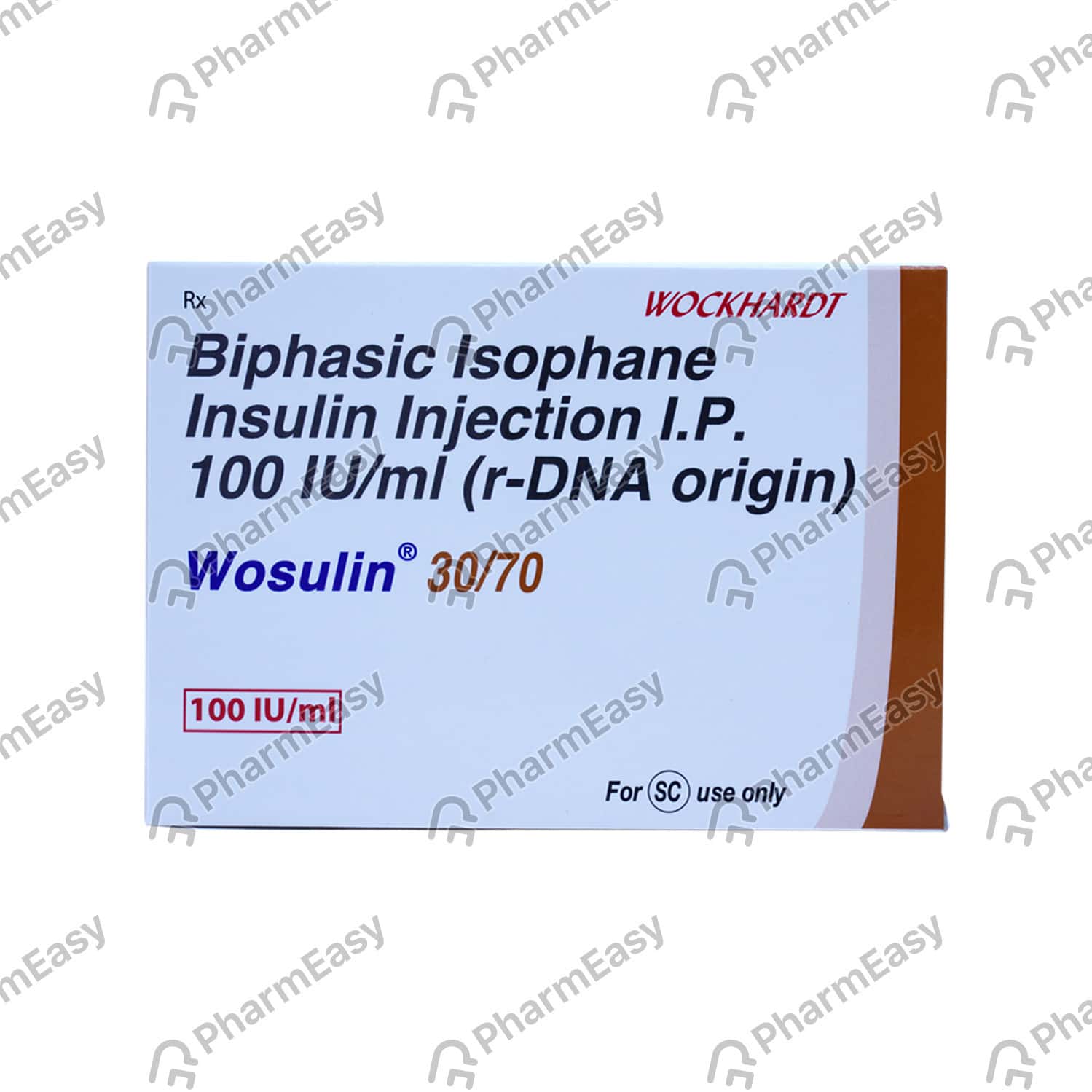 Wosulin 100 IU/ML Suspension For Injection (3): Uses, Side Effects ...