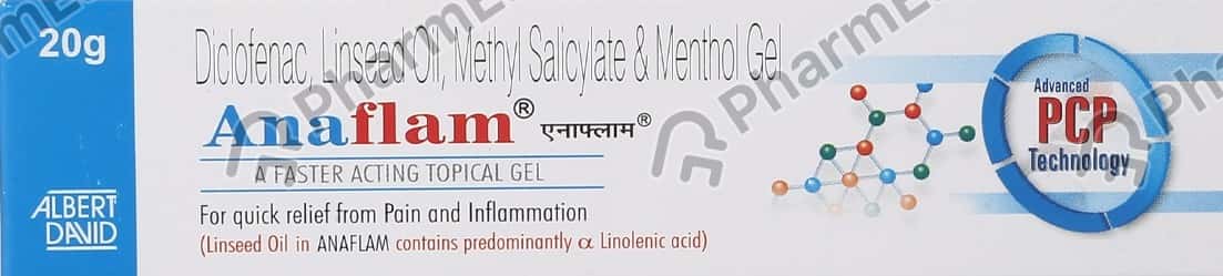 Anaflam Tube Of 20gm Gel