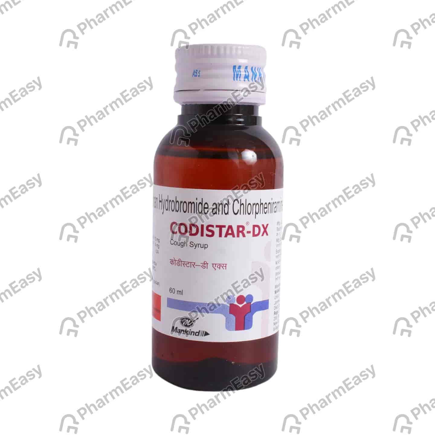 Codistar Dx Bottle Of 60ml Cough Syrup