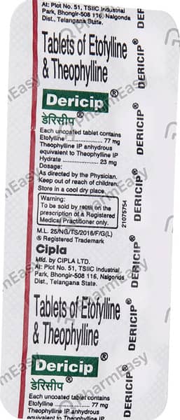 Dericip Strip Of 10 Tablets