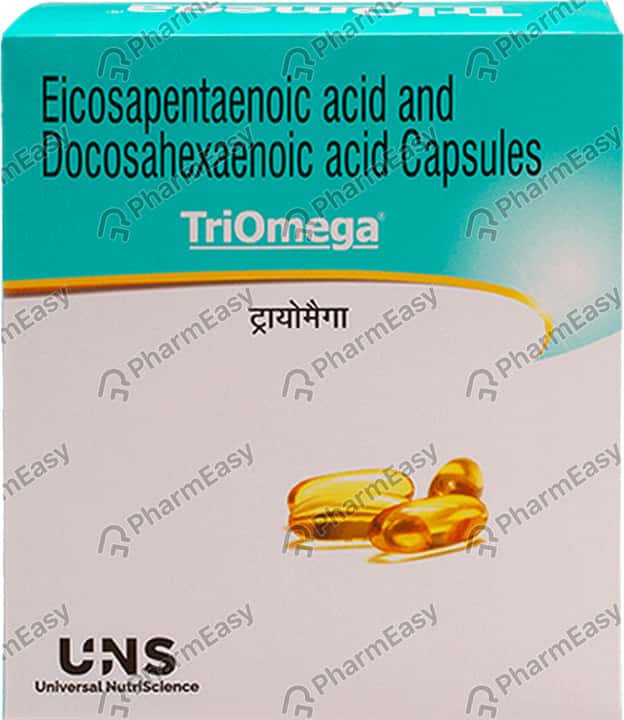 Buy UNS TRIOMEGA WITH OMEGA 3 AND VITAMIN E PREVENTS DIABETIC ...