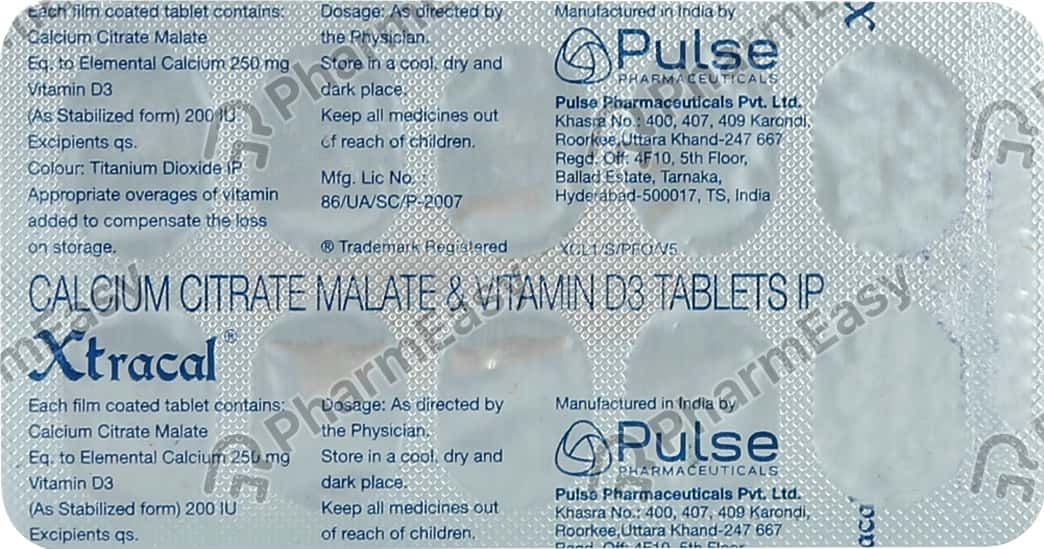 Xtracal Tablet Uses, Side Effects, Price & Dosage PharmEasy