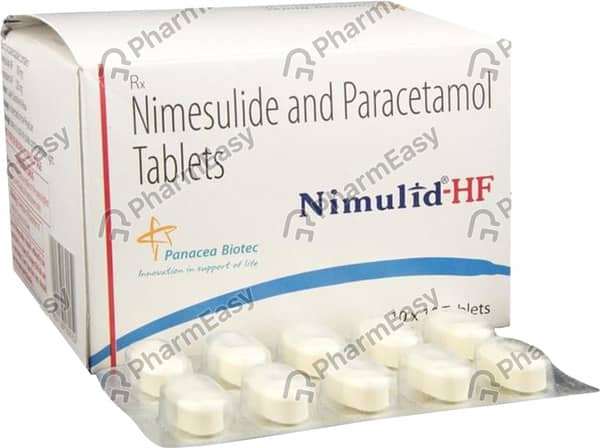 Nimulid Hf Strip Of 10 Tablets