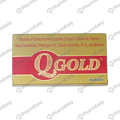 Q GOLD 100 STRIP OF 10 SOFTGEL CAPSULES