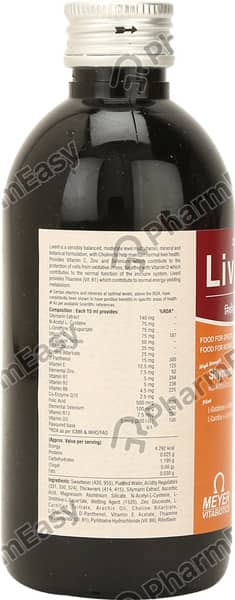 Liveril Bottle Of 200Ml Suspension (Red)
