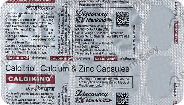 Caldikind Strip Of 10 Capsules
